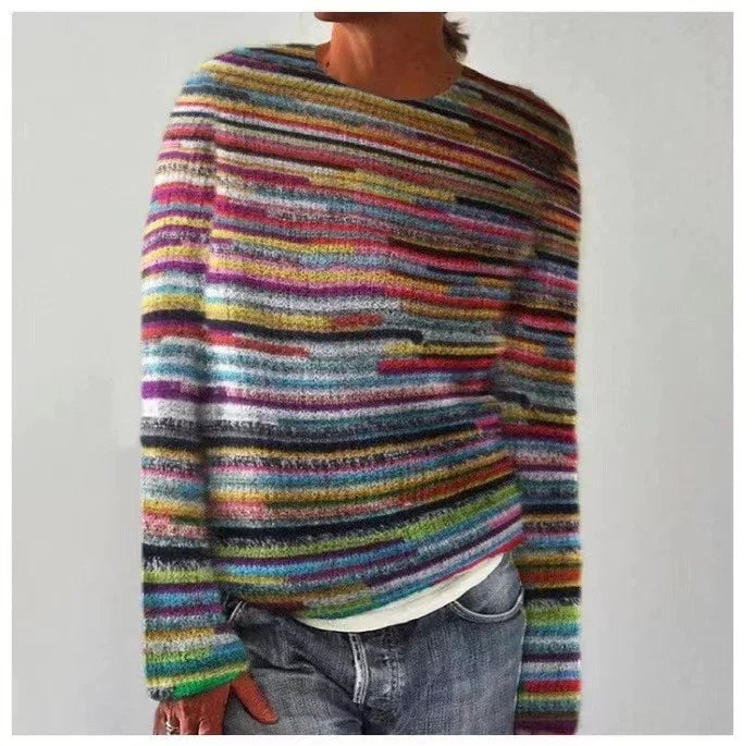Gretel retro knit sweater
