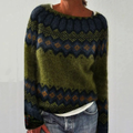 Salome retro knit sweater