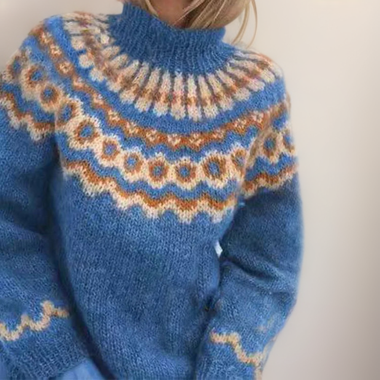 Sonja turtleneck knit sweater