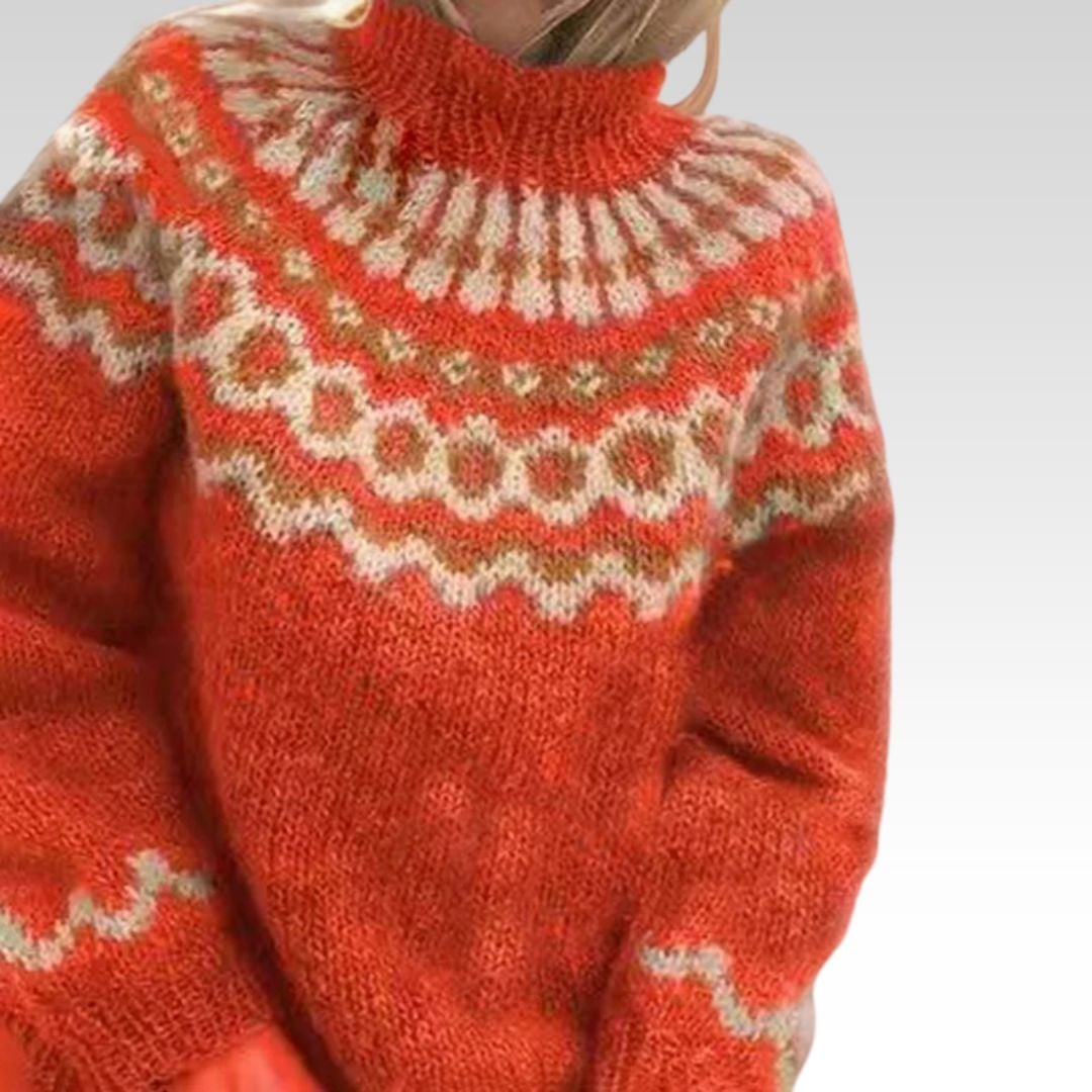 Sonja turtleneck knit sweater