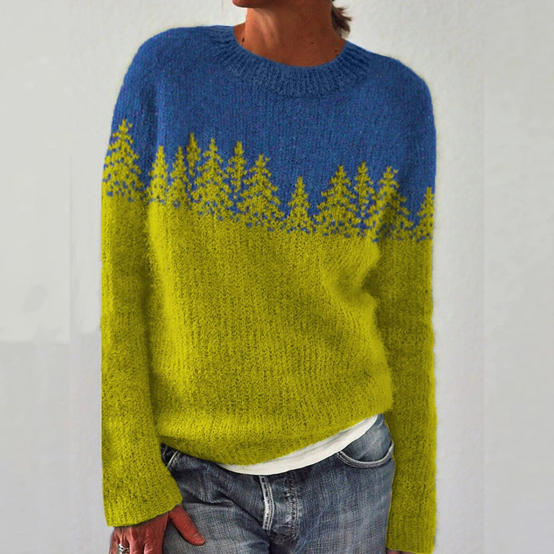 Ricarda retro knit sweater