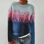 Swetlana retro knit sweater