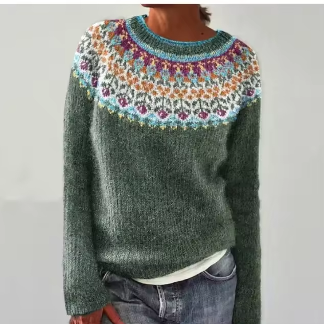 Susi retro knit sweater