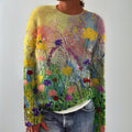 Grace retro knit sweater