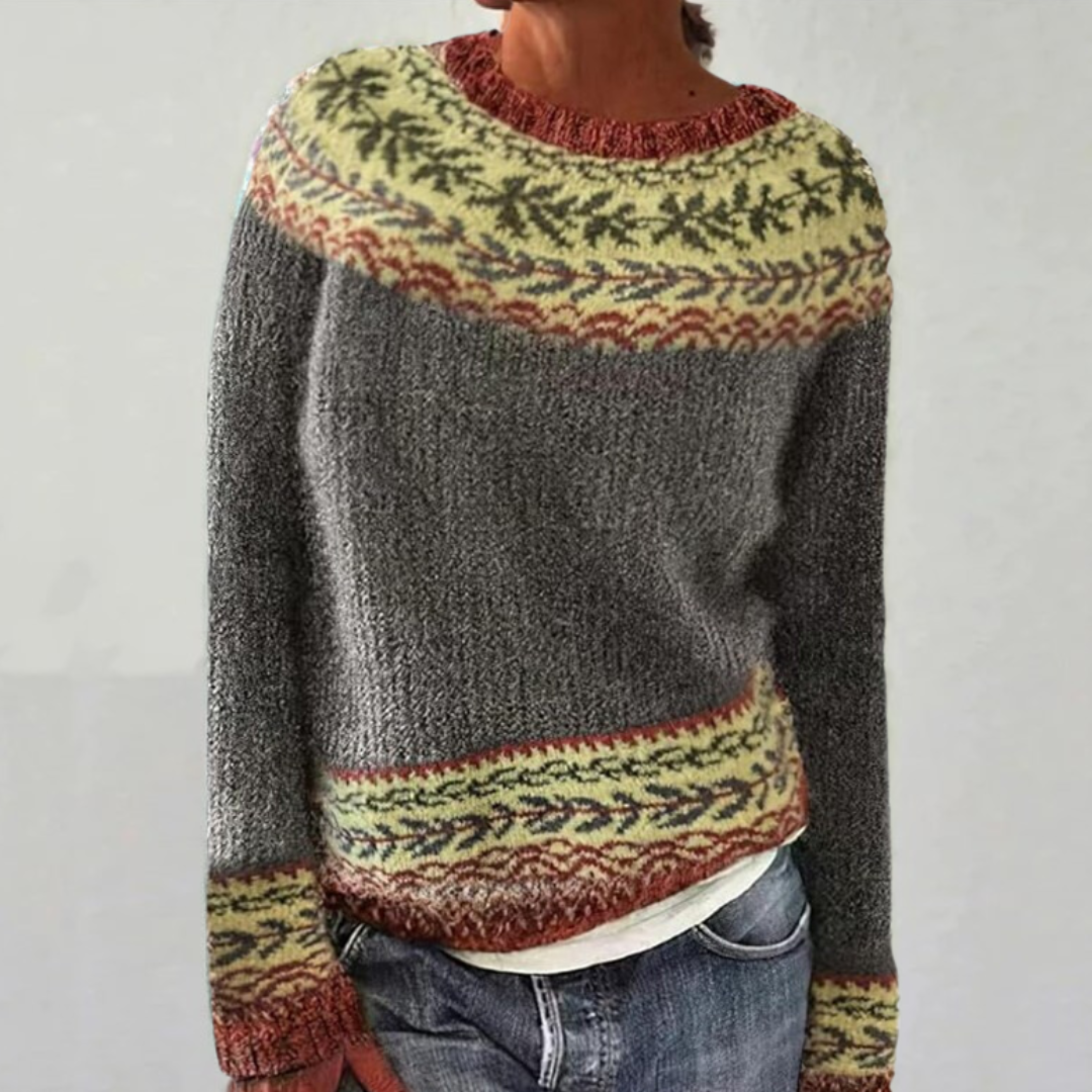 Ulli retro knit sweater