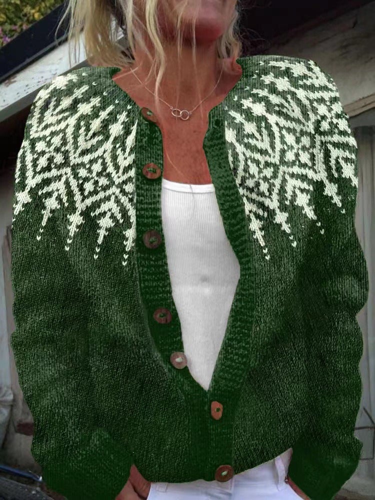 Brienne vintage knit cardigan