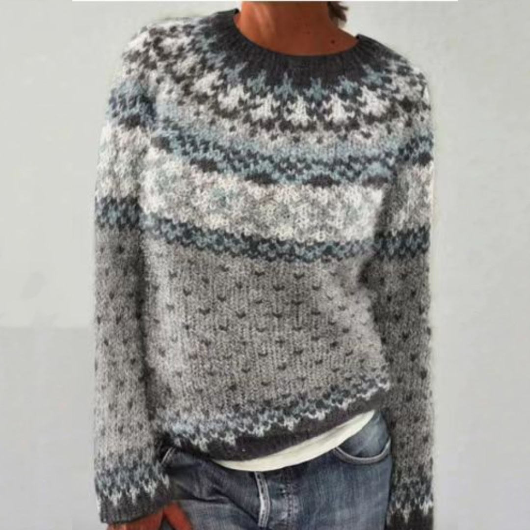 Kerstin retro knit sweater