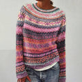 Madison retro knit sweater