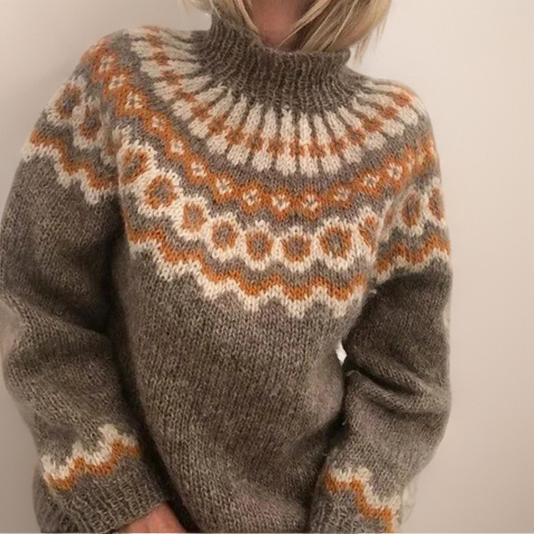 Sonja turtleneck knit sweater